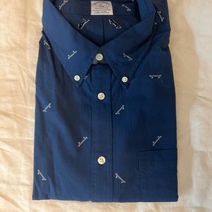 Brooks brothers skateboard button down